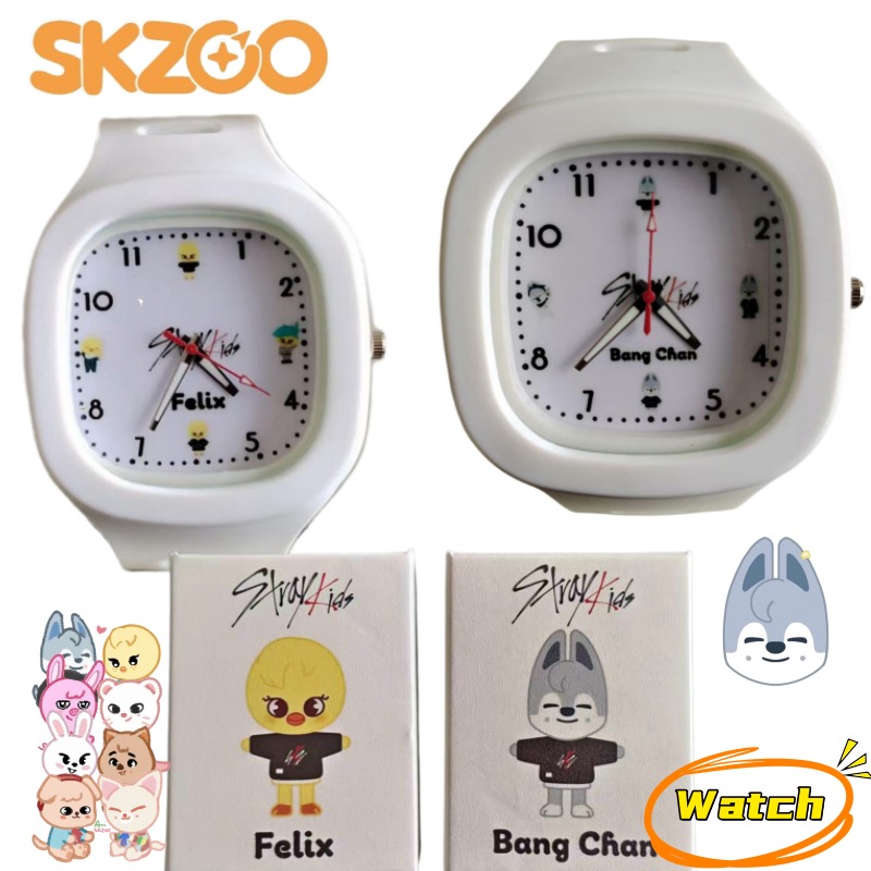 Accessories With Watch - New Skzoo Stray Kids Anime Cartoon