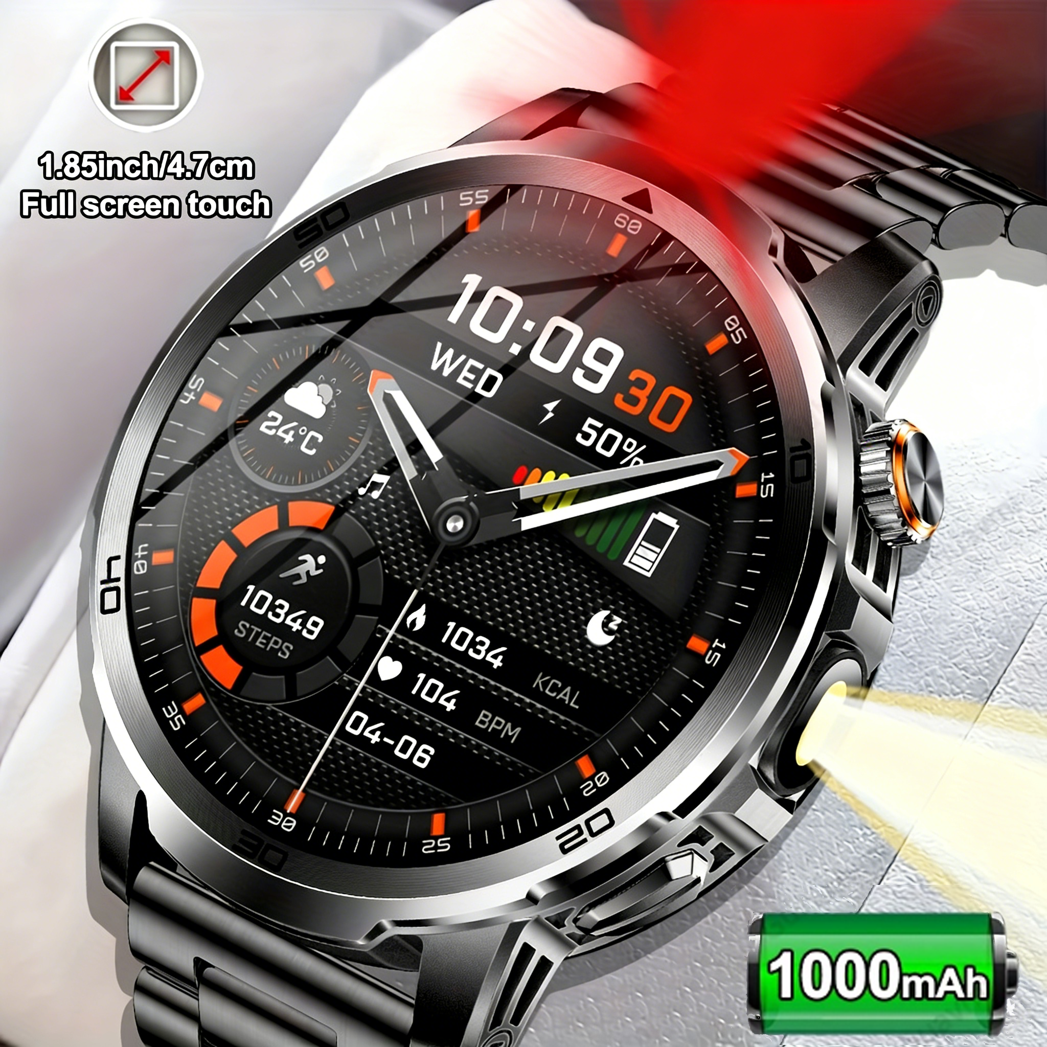 Android Smartwatch Accessories - 2026 New Outdoor Smart Watch 1.85inch