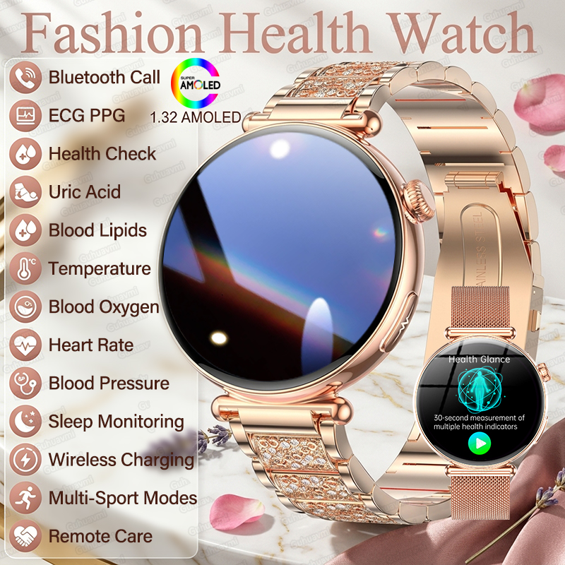 Android Smartwatch Accessories - 2026 New Women AI Smart Diagnosis