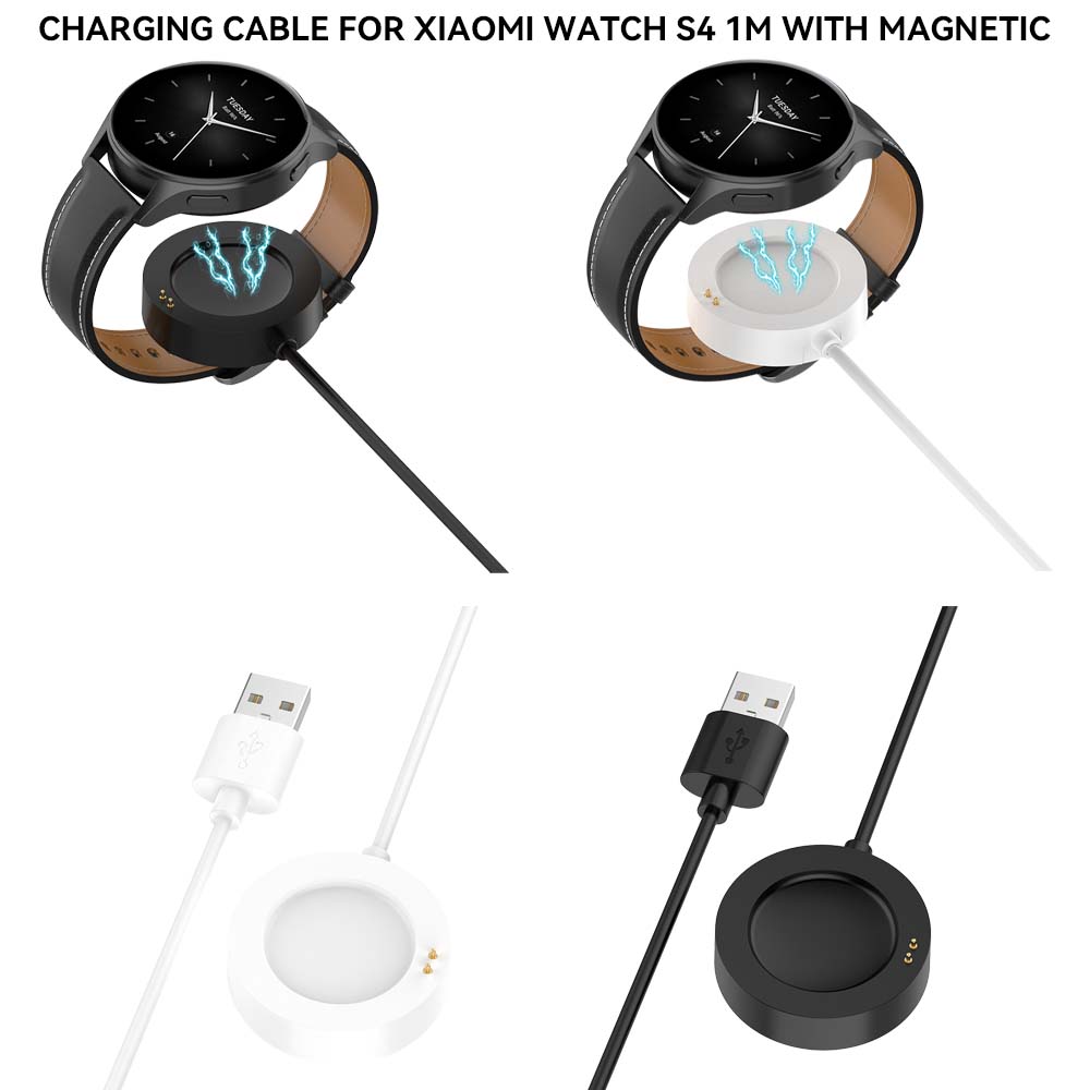 Xiaomi Smartwatch S3 Accessories - White Charger Cable For Xiaomi Watch