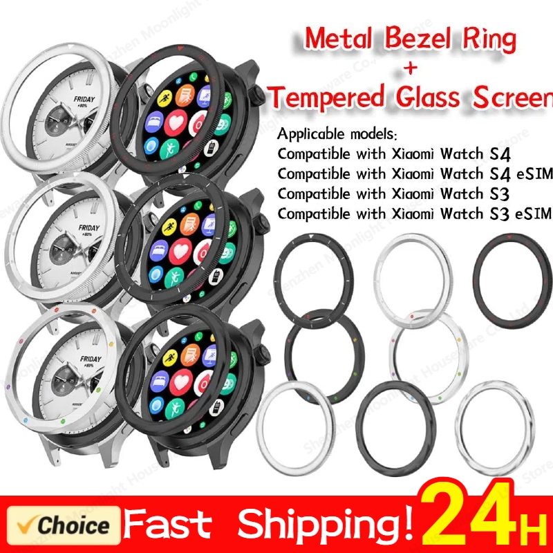 Metal Bezel for  Xiaomi Watch  - Xiaomi Smartwatch S3 Accessories recensione e prezzo