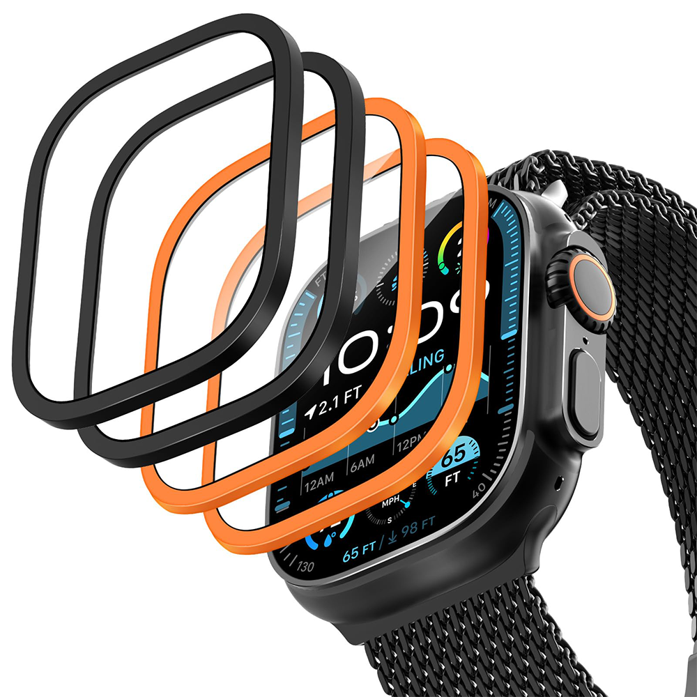 2PCS Titanium Metal Frame for  - Apple Smartwatch Accessories recensione e prezzo