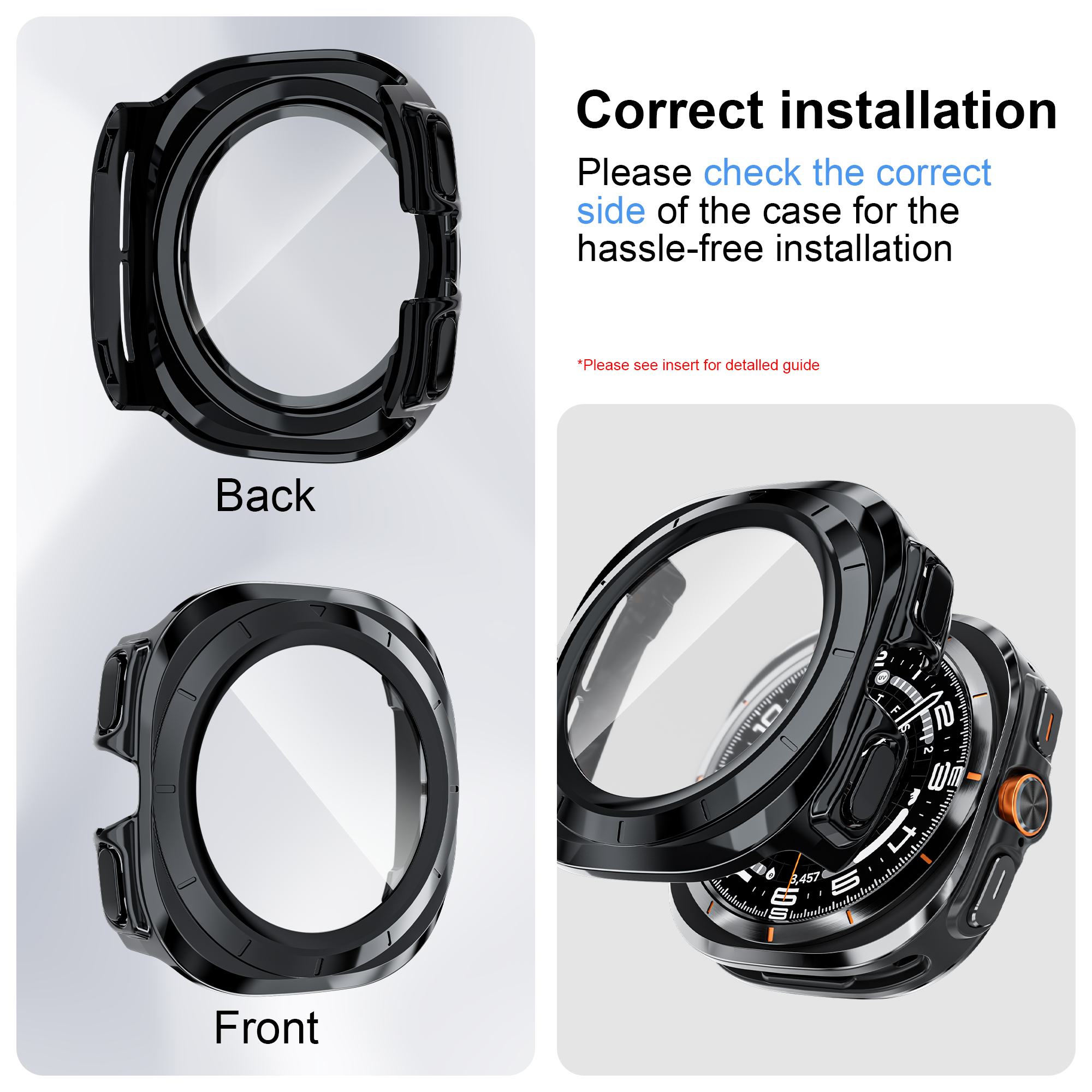 Case for Samsung Galaxy Watch  - Garmin Smartwatch Accessories recensione e prezzo