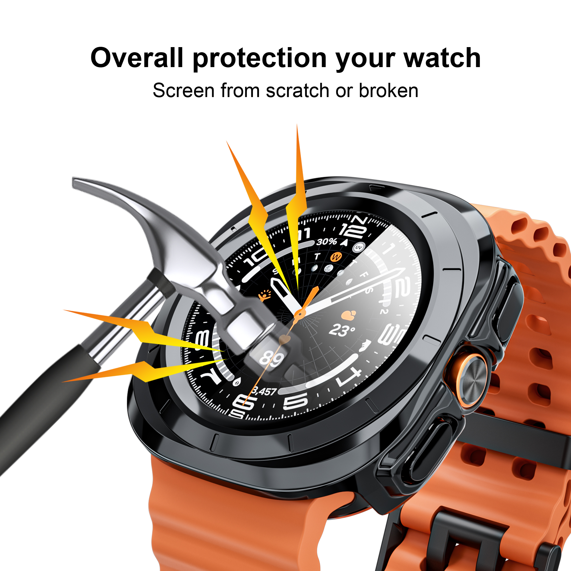 Case for Samsung Galaxy Watch  - Garmin Smartwatch Accessories recensione e prezzo