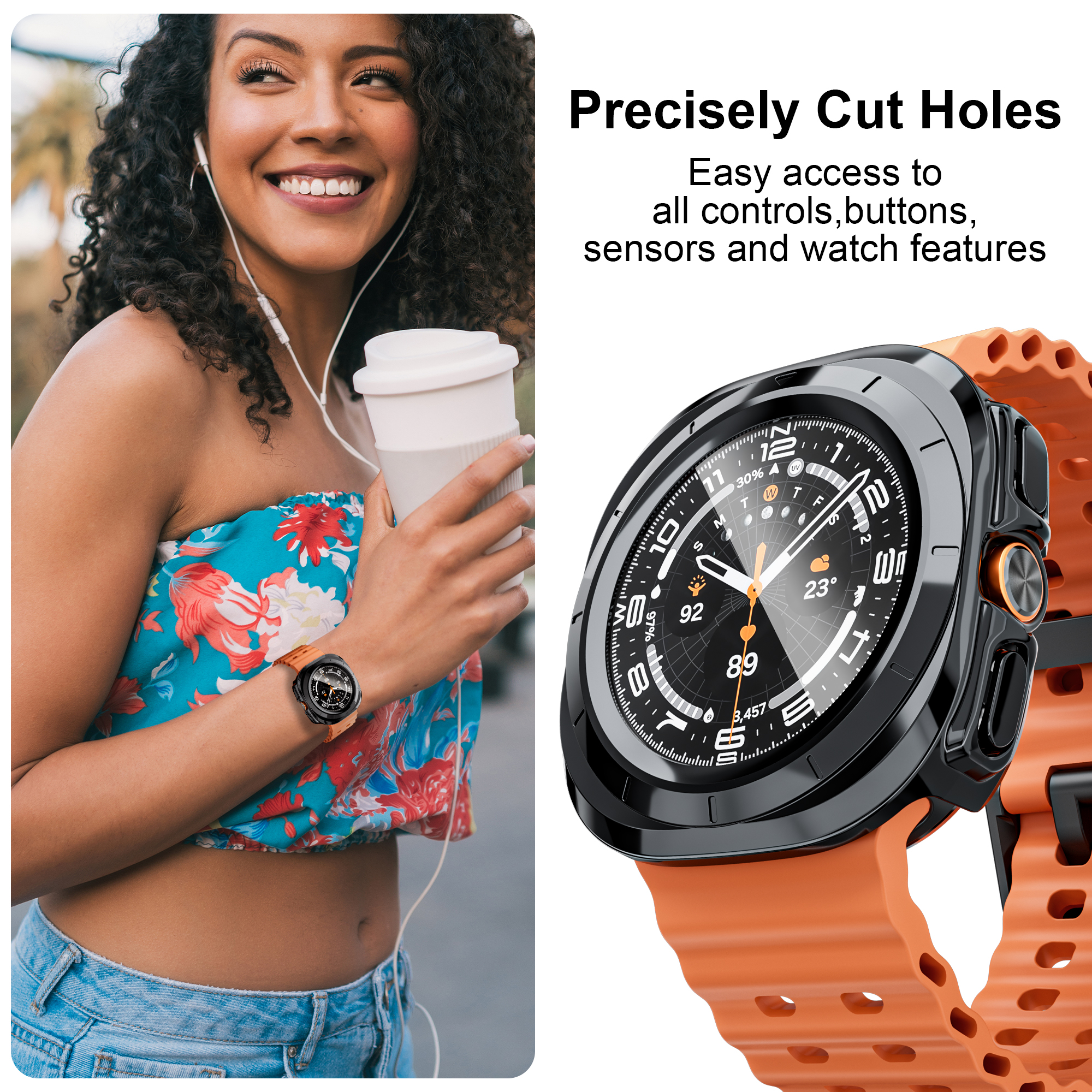 Case for Samsung Galaxy Watch  - Garmin Smartwatch Accessories recensione e prezzo