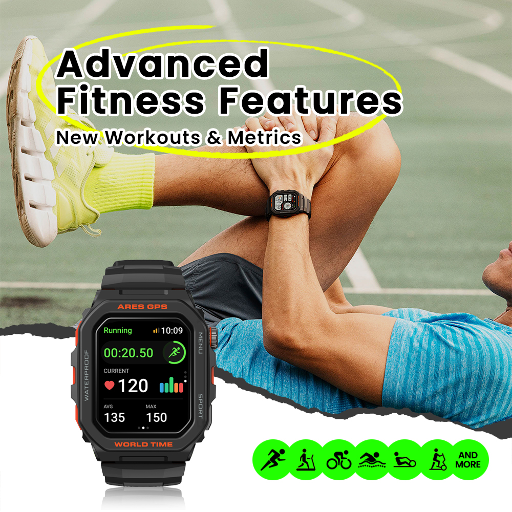 New Zeblaze Ares GPS Smart Wat - Smartwatch X recensione e prezzo