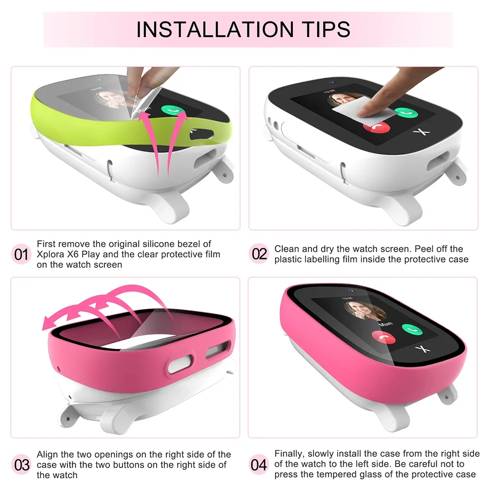 Case for Xploar X6 Play Kids S - Garmin Smartwatch Accessories recensione e prezzo