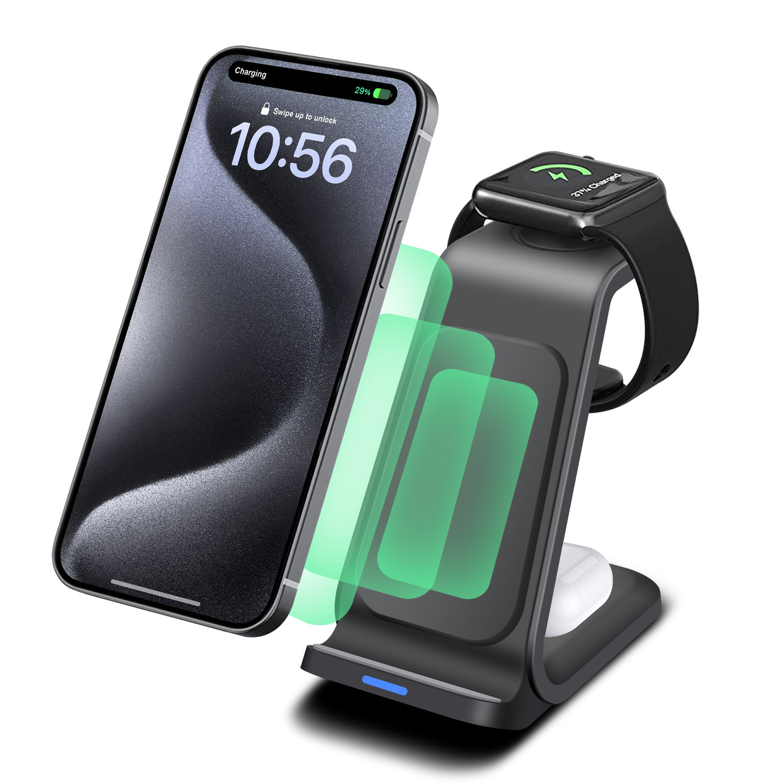 3 in 1 Charging Station for iP - Smartwatch X recensione e prezzo