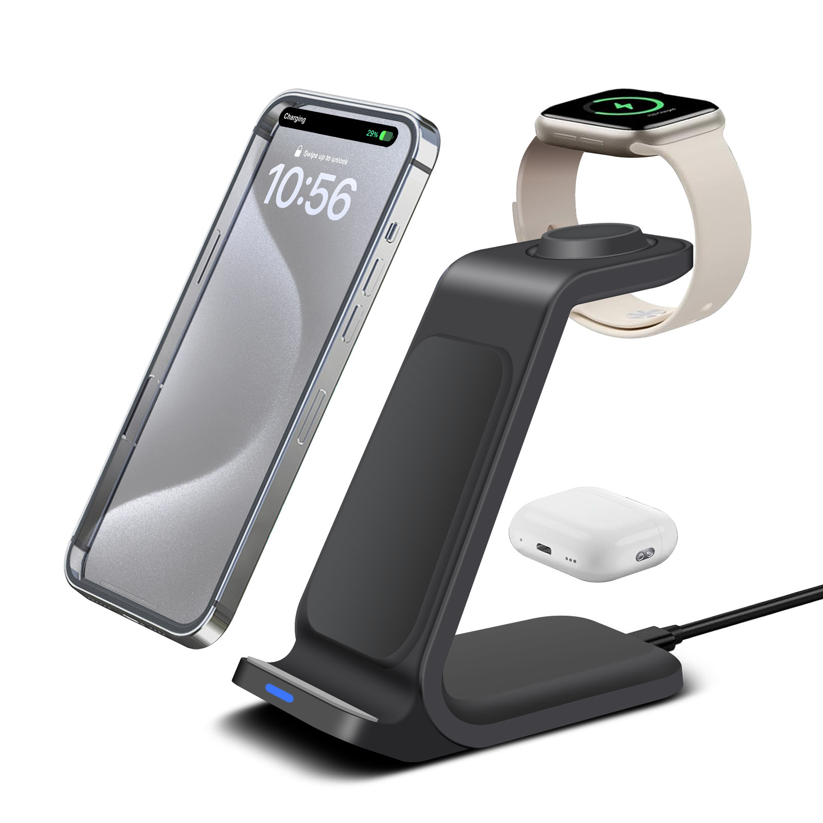 3 in 1 Charging Station for iP - Smartwatch X recensione e prezzo