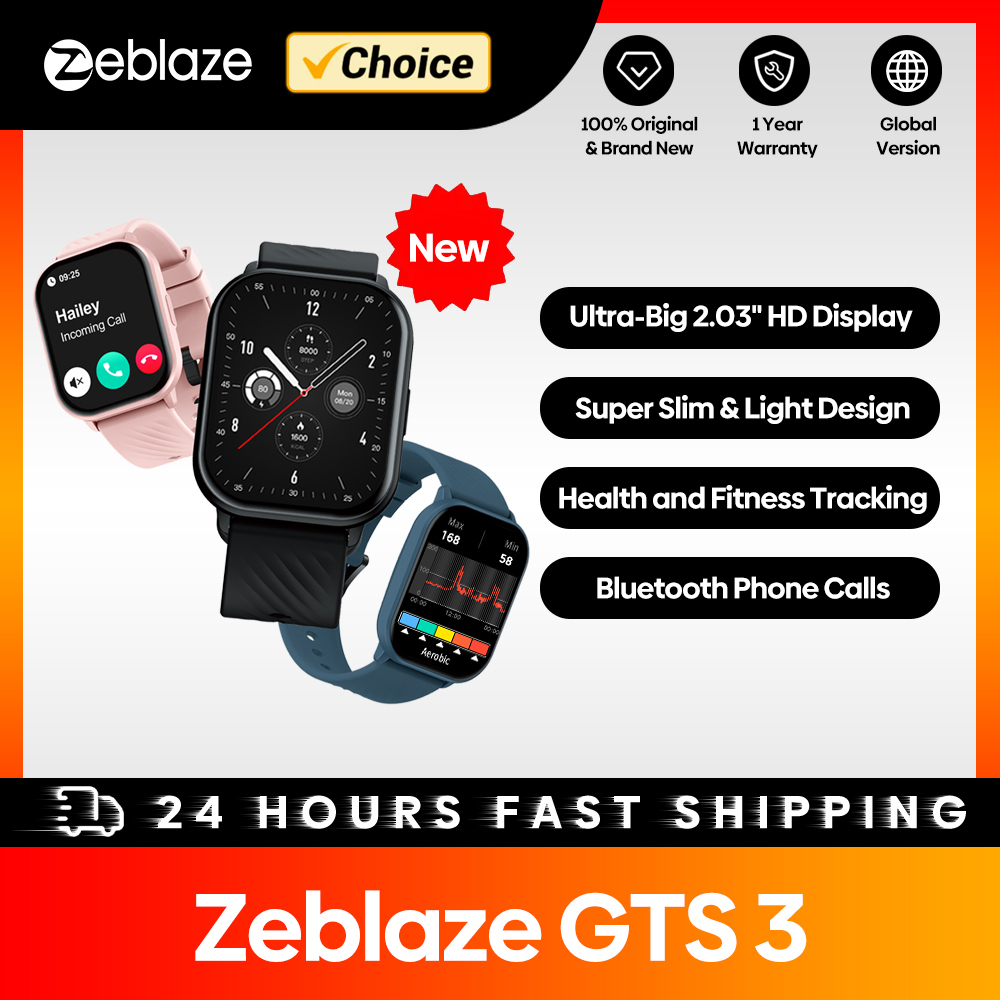 New Zeblaze GTS 3 Voice Callin - Smartwatch Id recensione e prezzo