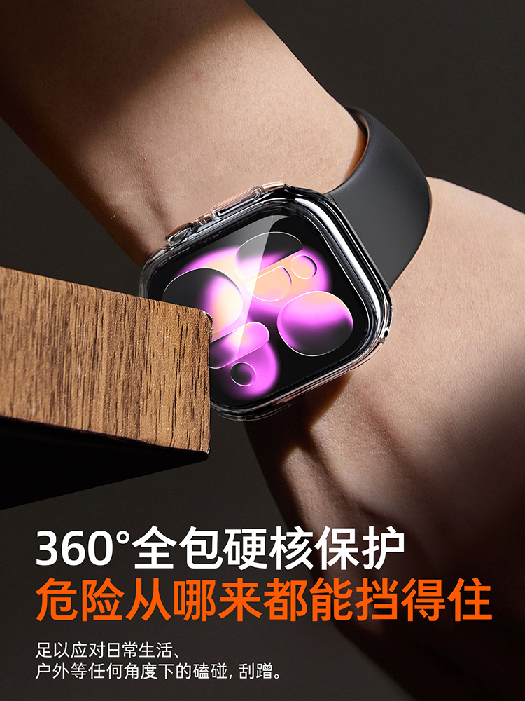2pcs Tempered Glass Case For A - Apple Smartwatch Accessories recensione e prezzo