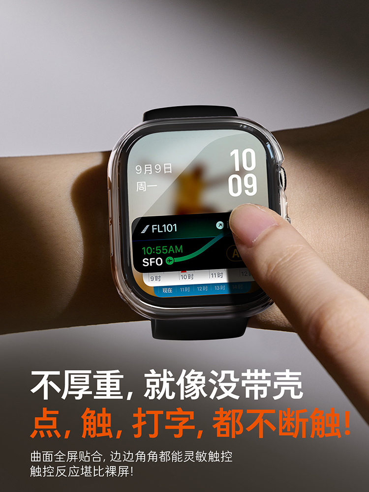 2pcs Tempered Glass Case For A - Apple Smartwatch Accessories recensione e prezzo