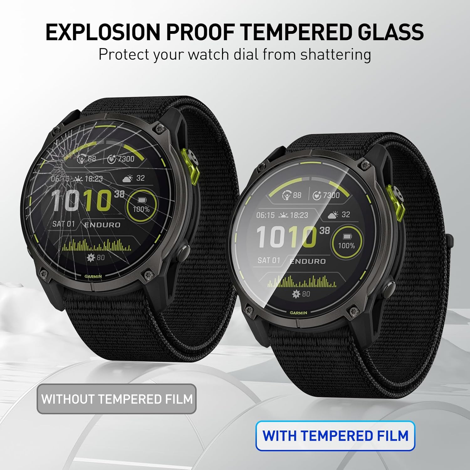 Tempered Glass Films For Garmi - Garmin Smartwatch Accessories recensione e prezzo
