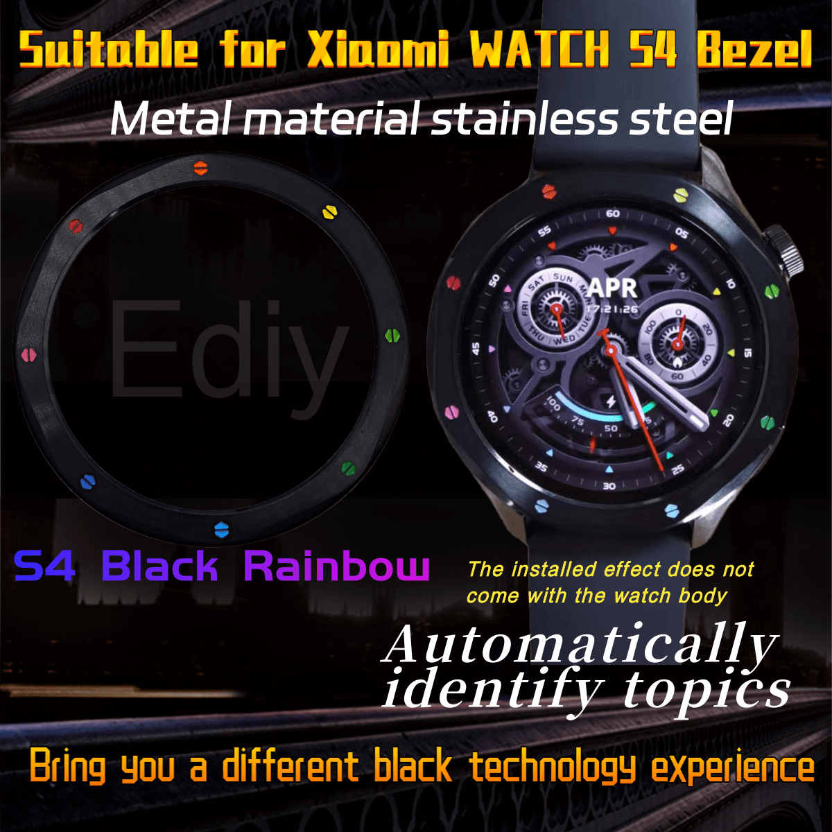 Metal Bezel Ring Watch Bezel S - Xiaomi Smartwatch S3 Accessories recensione e prezzo
