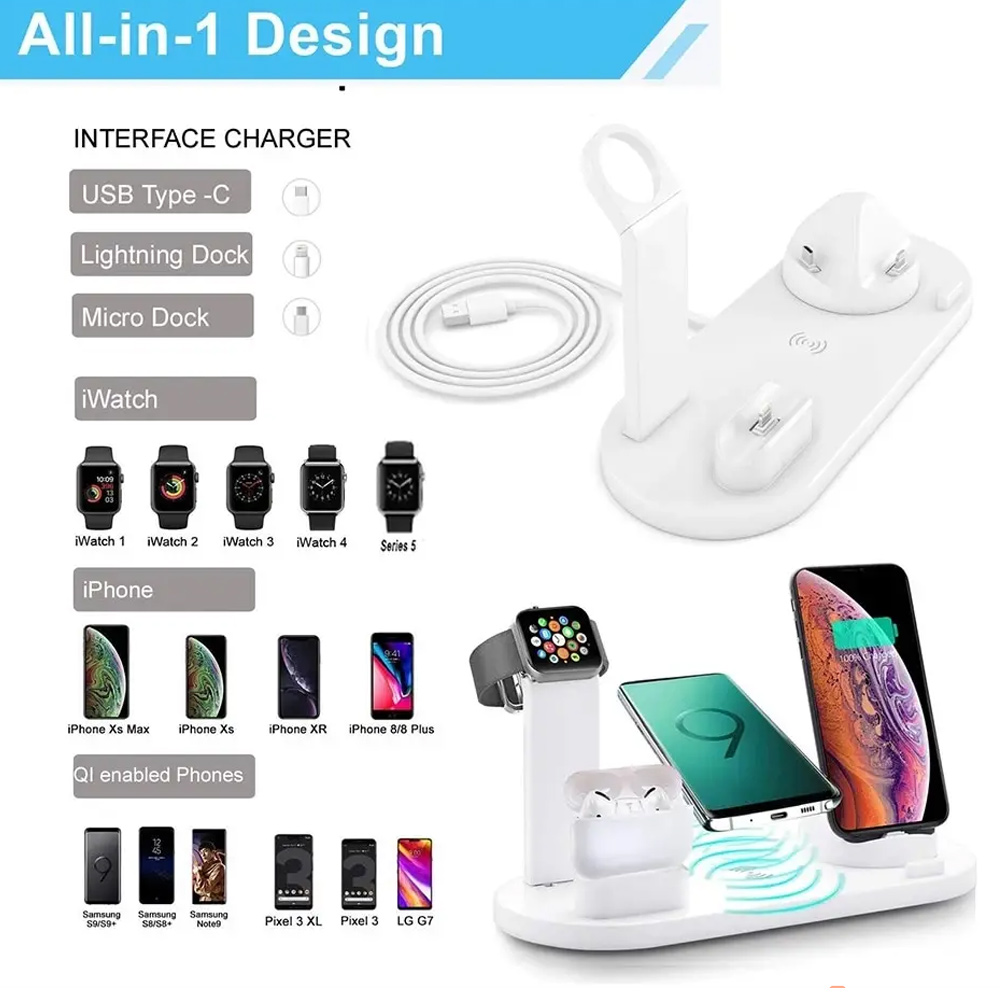 30W 7 in 1 Wireless Charger St - Watch Charging Dock recensione e prezzo