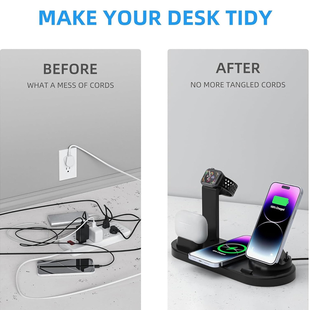 30W 7 in 1 Wireless Charger St - Watch Charging Dock recensione e prezzo