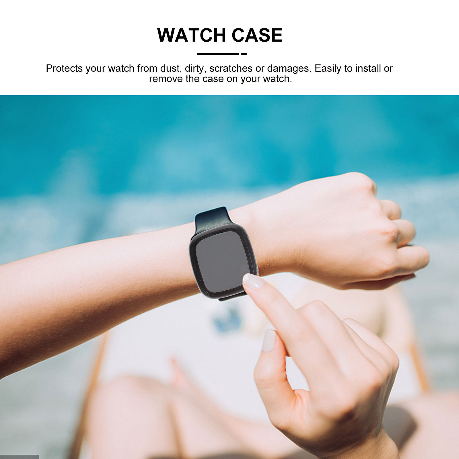 2Pcs Children's Watch Case Pc  - Smartwatch Case recensione e prezzo
