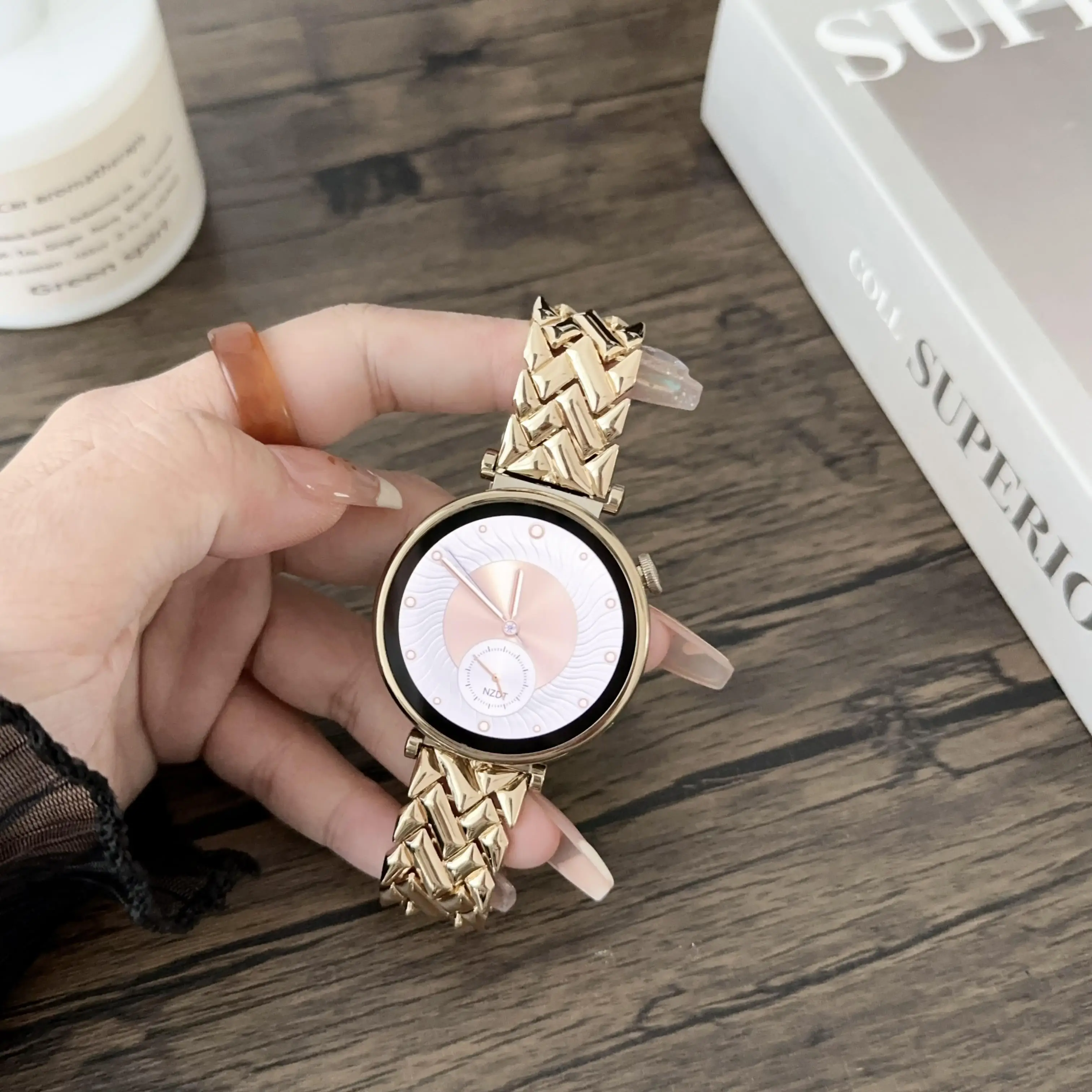 1pc 18mm V-shaped Stainless St - Fossil Smartwatch Accessories recensione e prezzo