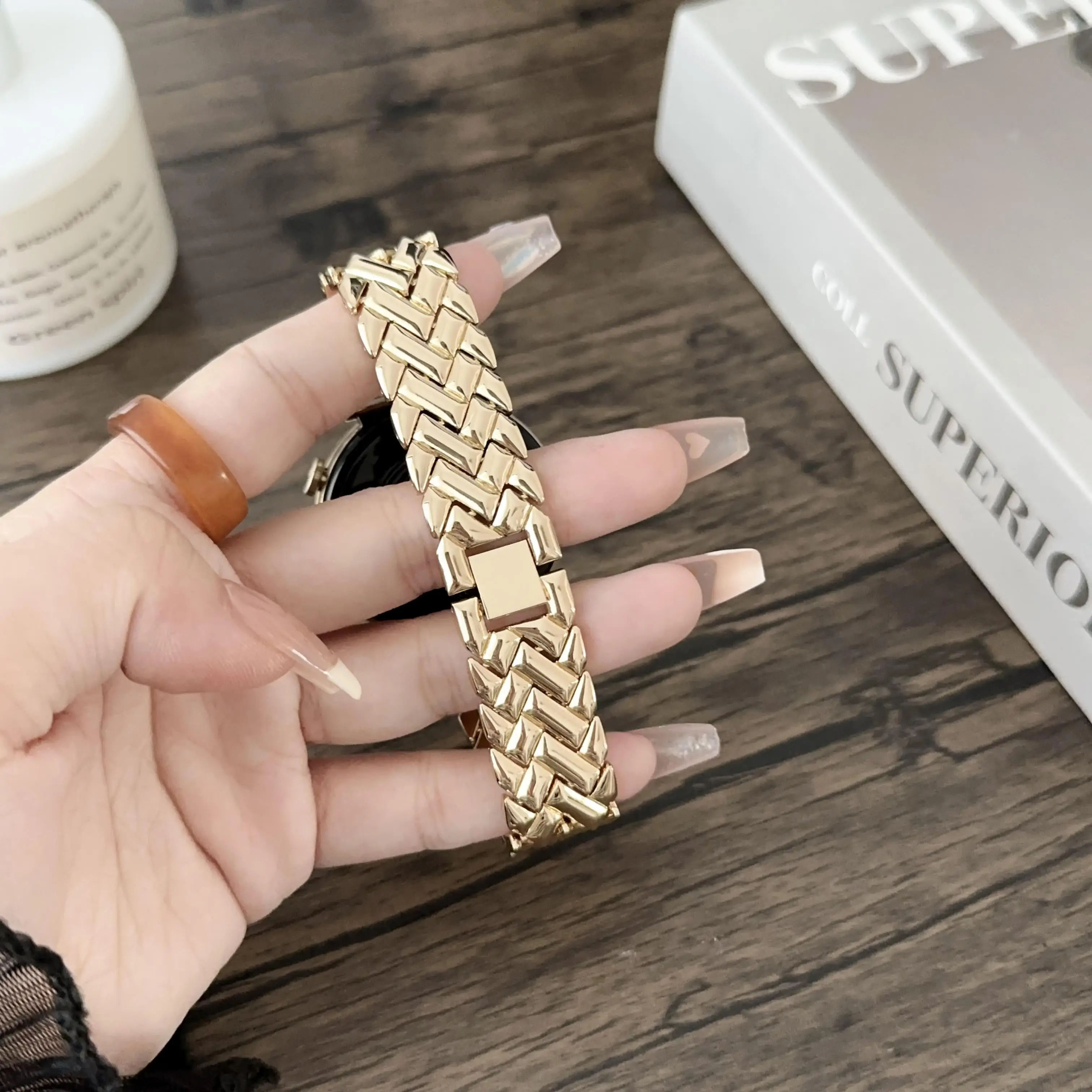 1pc 18mm V-shaped Stainless St - Fossil Smartwatch Accessories recensione e prezzo