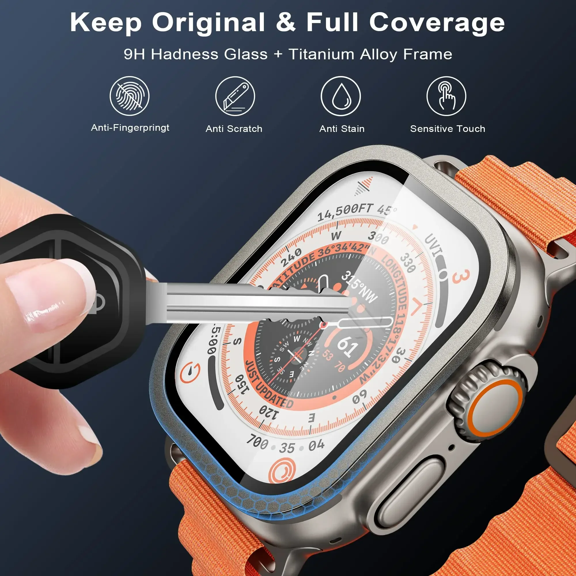 Tempered Glass For Apple Watch - Apple Smartwatch Accessories recensione e prezzo
