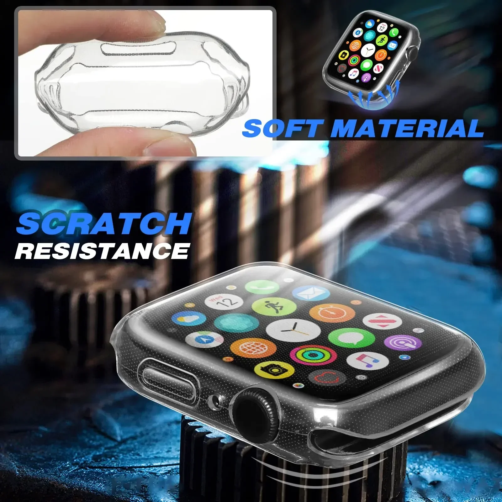 Cover For Apple Watch Case 44m - Garmin Smartwatch Accessories recensione e prezzo