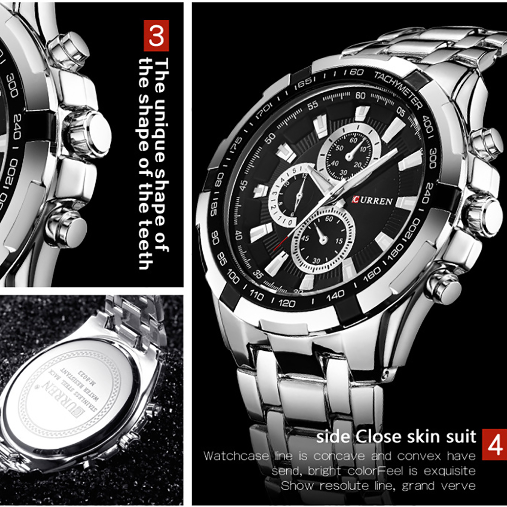 CURREN Fashion large dial leis - Smartwatch Guess recensione e prezzo