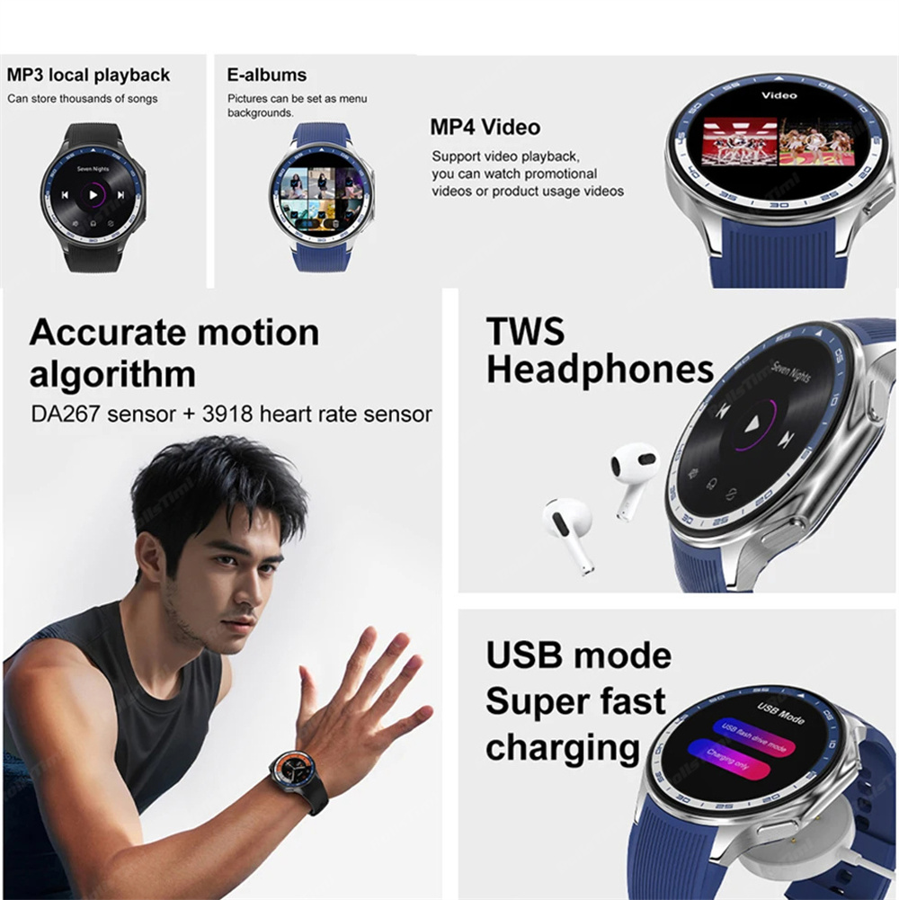 1.43 AMOLED Smart Watch 3D Sur - Smartwatch X recensione e prezzo