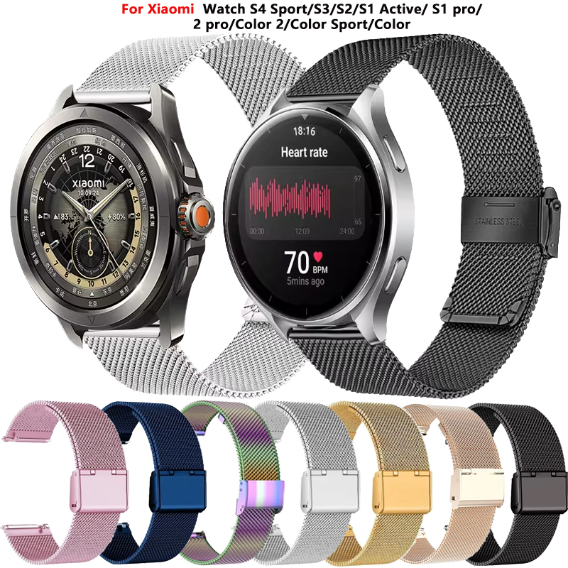 22mm Buckle Milanese Strap For - Xiaomi Smartwatch S3 Accessories recensione e prezzo