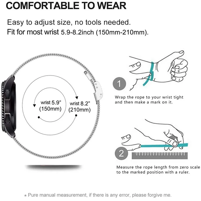 22mm Buckle Milanese Strap For - Xiaomi Smartwatch S3 Accessories recensione e prezzo