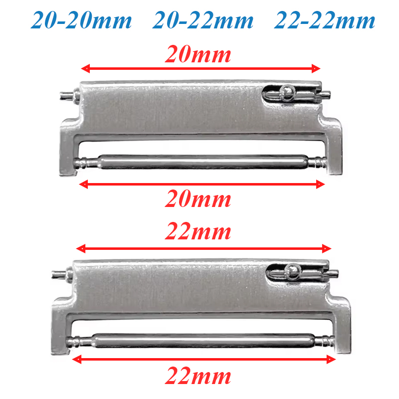 2pcs Watch Band Adapters 20mm  - Watch Band Connector recensione e prezzo