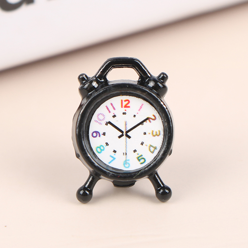 1PC 1:12 Scale Alarm Clock Dol - Accessories With Watch recensione e prezzo