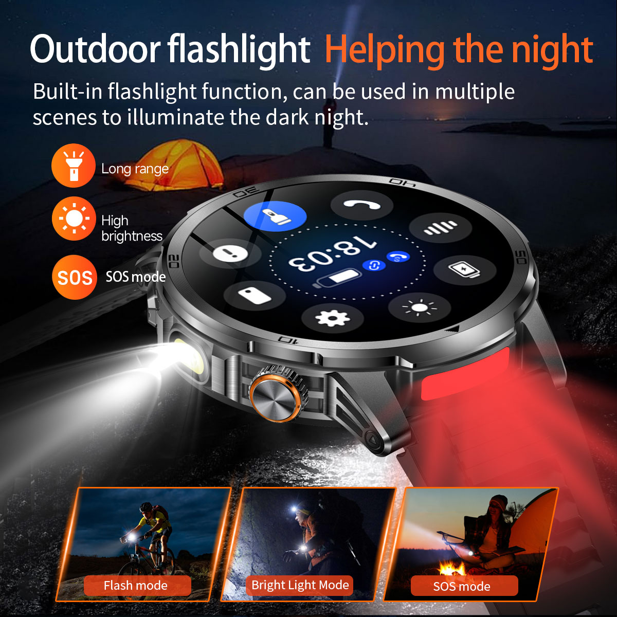 2026 New  Outdoor Smart Watch  - Android Smartwatch Accessories recensione e prezzo
