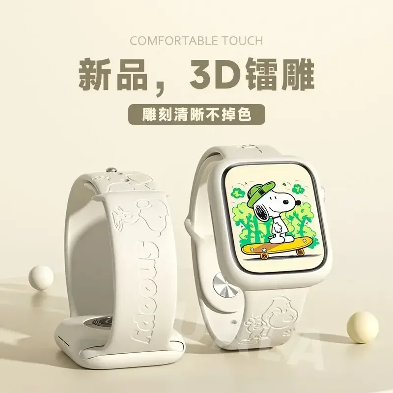 Snoopy iwatch8 watch with appl - Apple Smartwatch Accessories recensione e prezzo