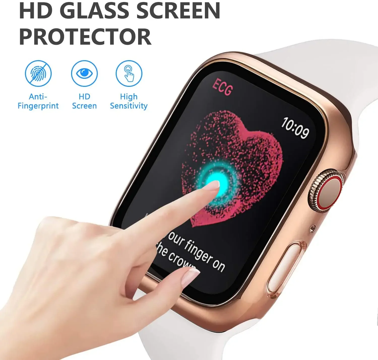 Tempered Glass+cover For Apple - Garmin Smartwatch Accessories recensione e prezzo