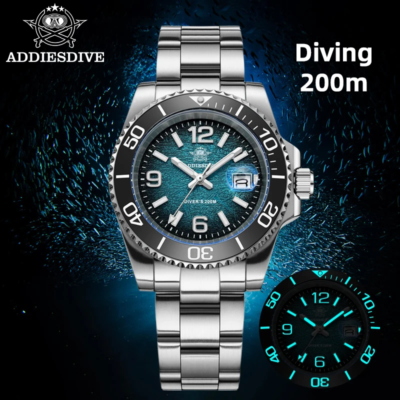 ADDIESDIVE 41mm Men Diving Wat - Accessories With Watch recensione e prezzo