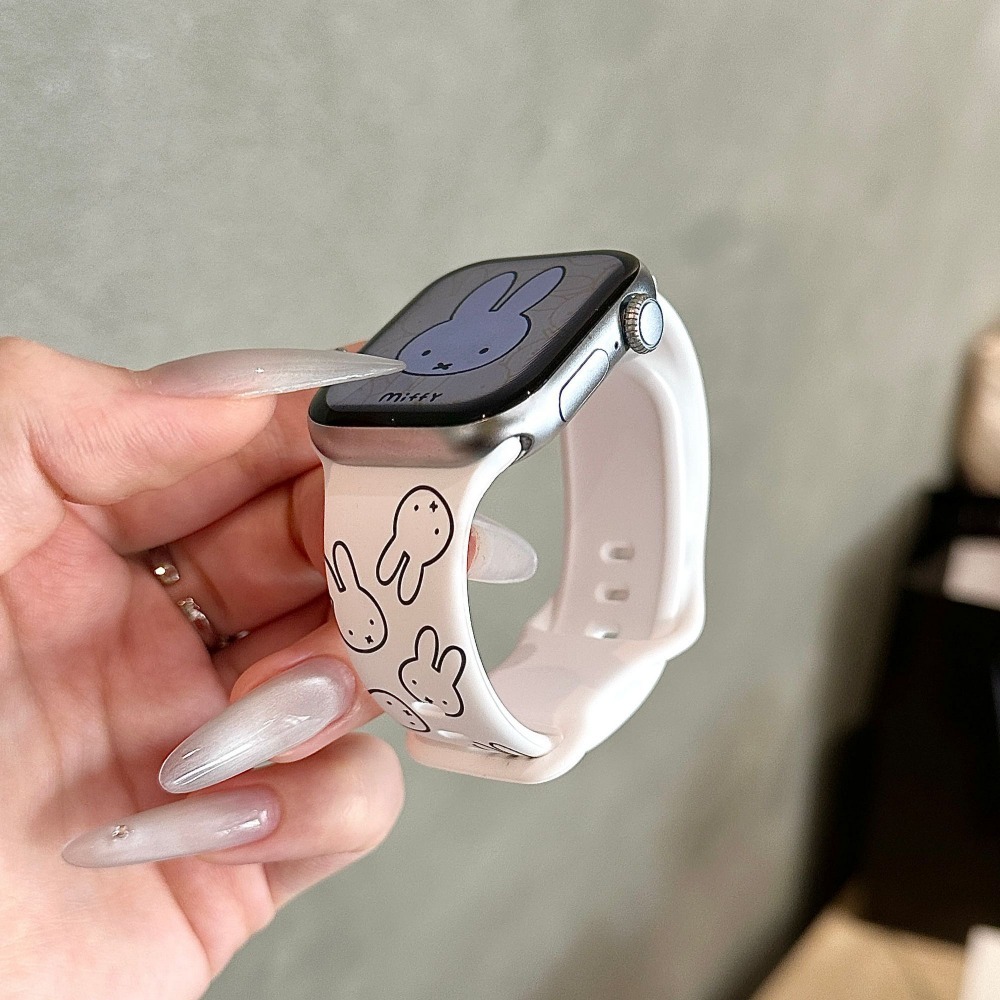 Cute Miffy Rabbit Cartoon Watc - Apple Smartwatch Accessories recensione e prezzo