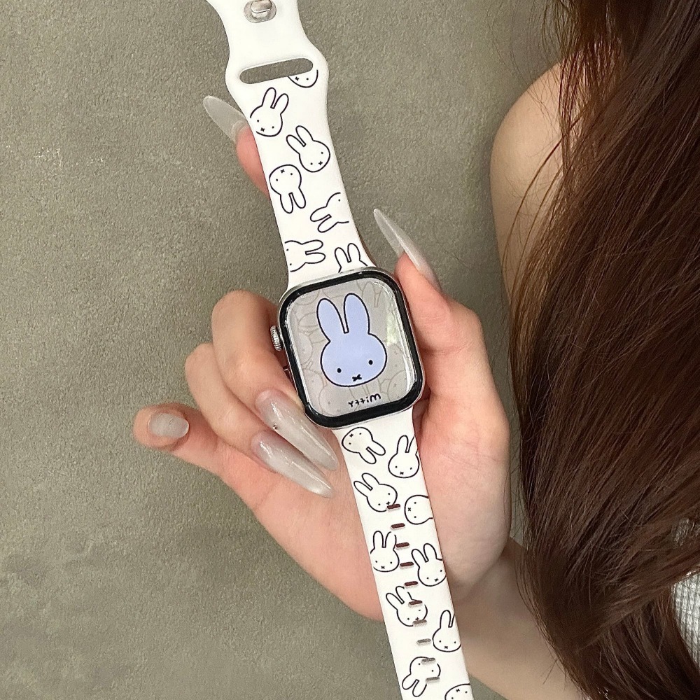 Cute Miffy Rabbit Cartoon Watc - Apple Smartwatch Accessories recensione e prezzo