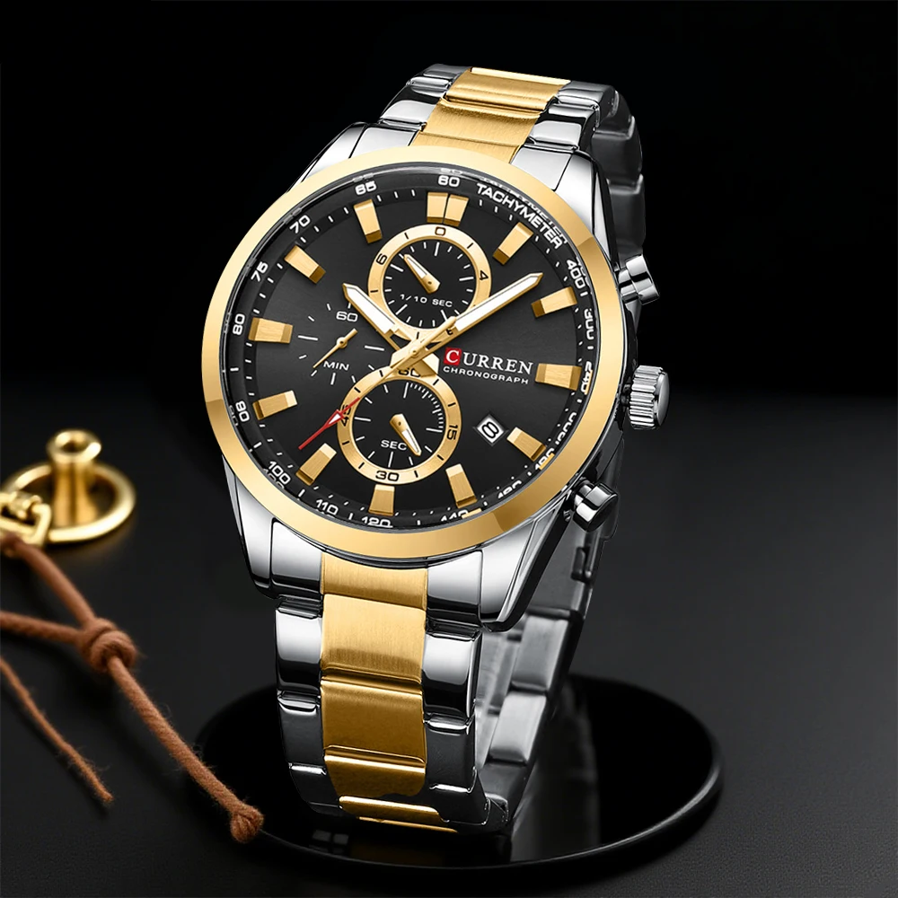 CURREN Casual Quartz Chrono Sp - Accessories With Watch recensione e prezzo