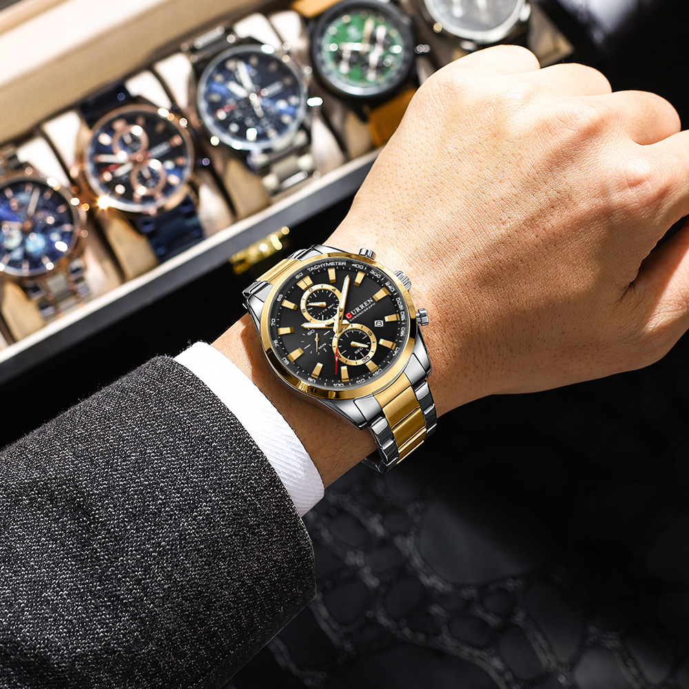 CURREN Casual Quartz Chrono Sp - Accessories With Watch recensione e prezzo