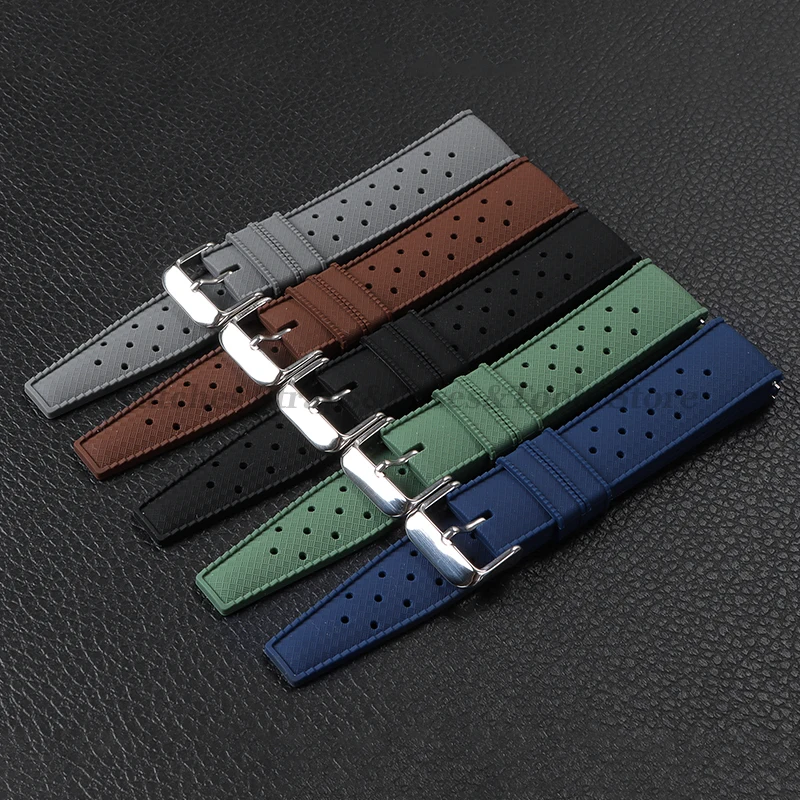 Tropic Silicone Watch Strap 18 - Fossil Smartwatch Accessories recensione e prezzo