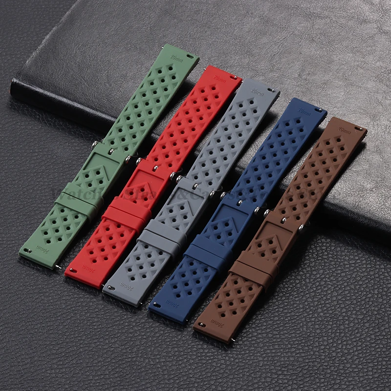 Tropic Silicone Watch Strap 18 - Fossil Smartwatch Accessories recensione e prezzo