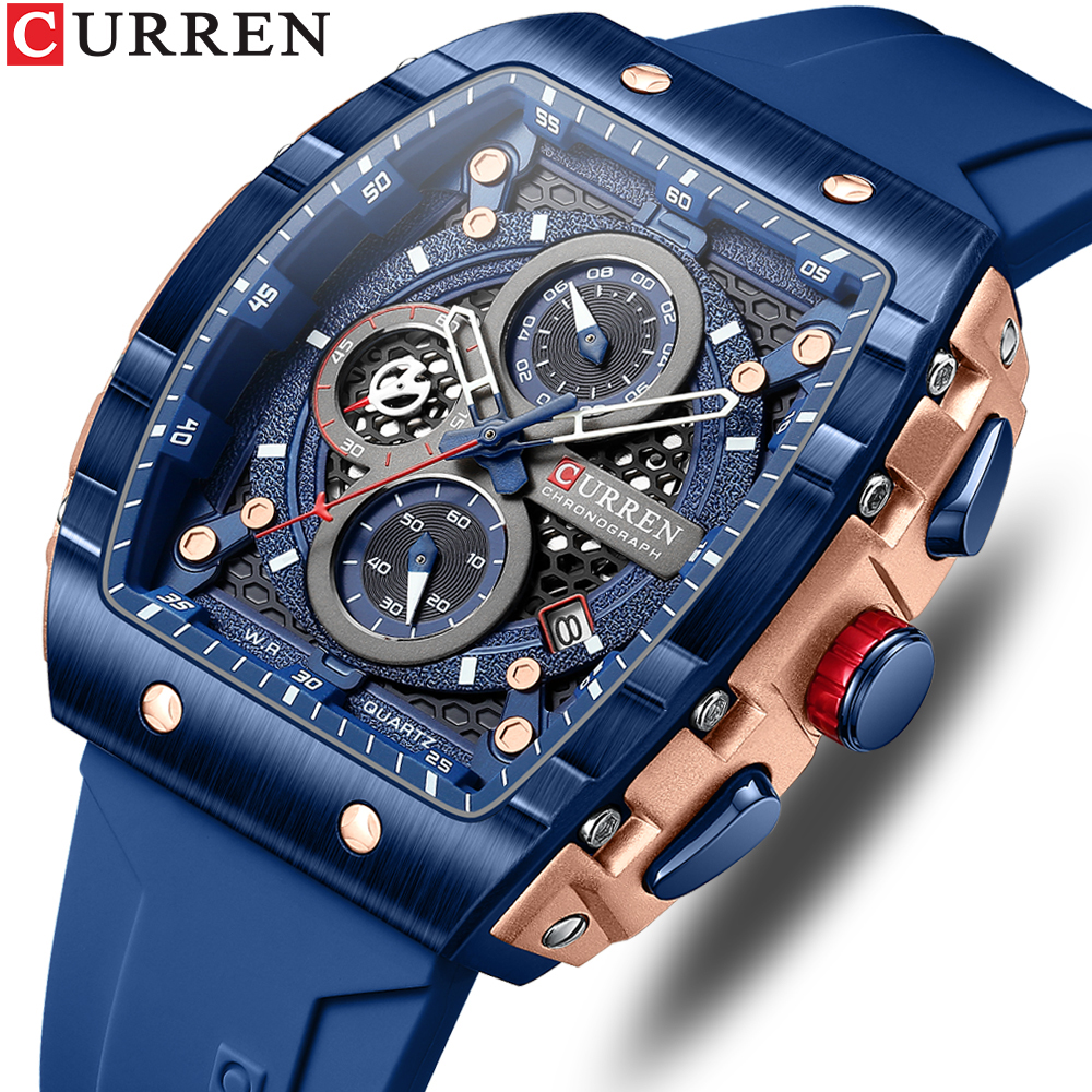 CURREN Sports Unique Rectangul - Smartwatch Guess recensione e prezzo