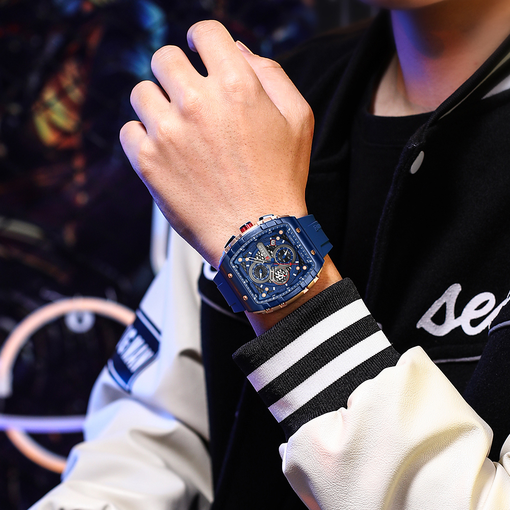 CURREN Sports Unique Rectangul - Smartwatch Guess recensione e prezzo
