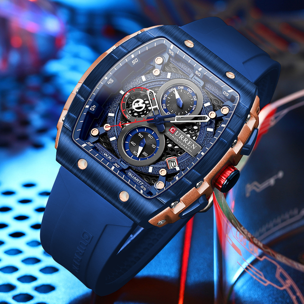 CURREN Sports Unique Rectangul - Smartwatch Guess recensione e prezzo