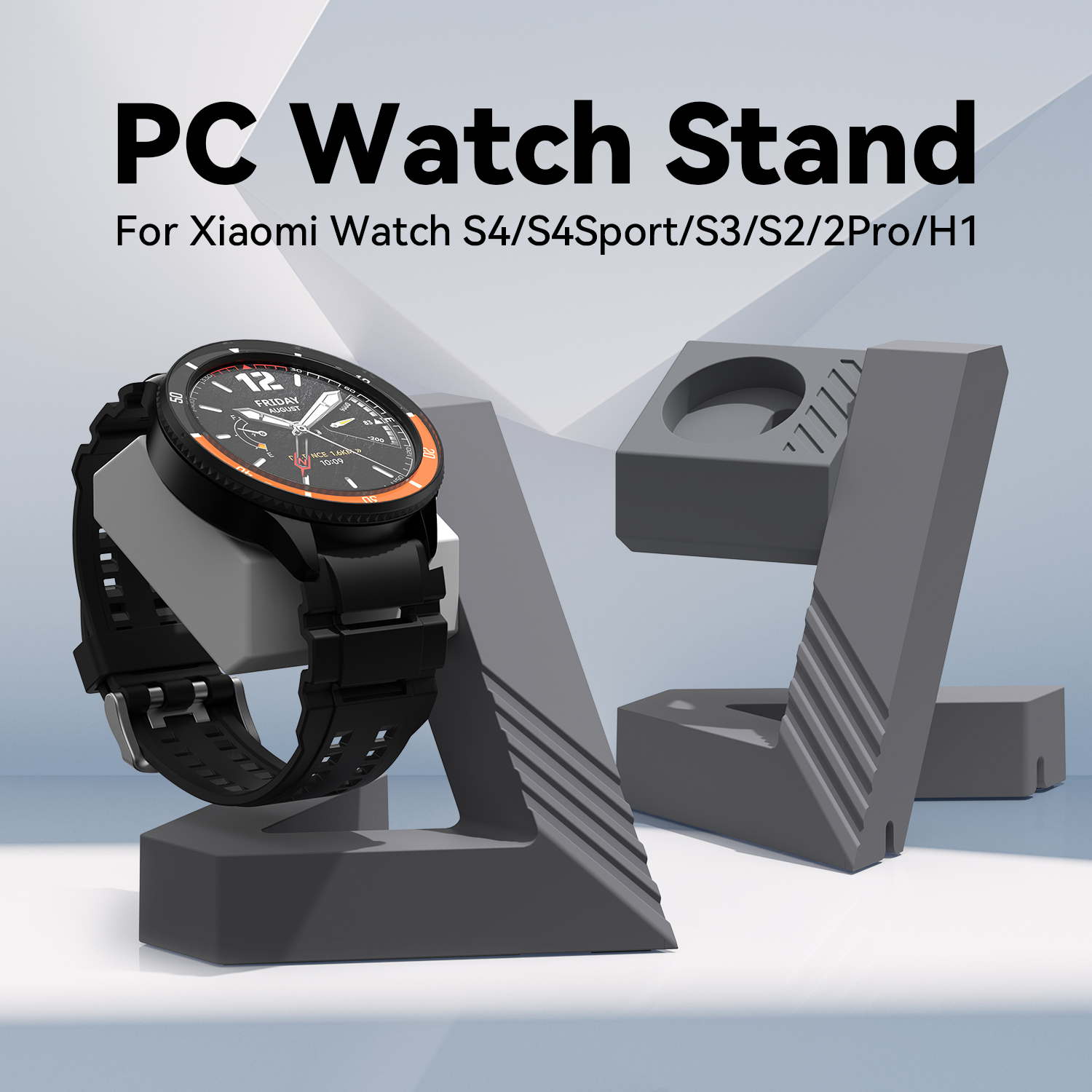 PC Geometric watch stand Dock  - Xiaomi Smartwatch S3 Accessories recensione e prezzo