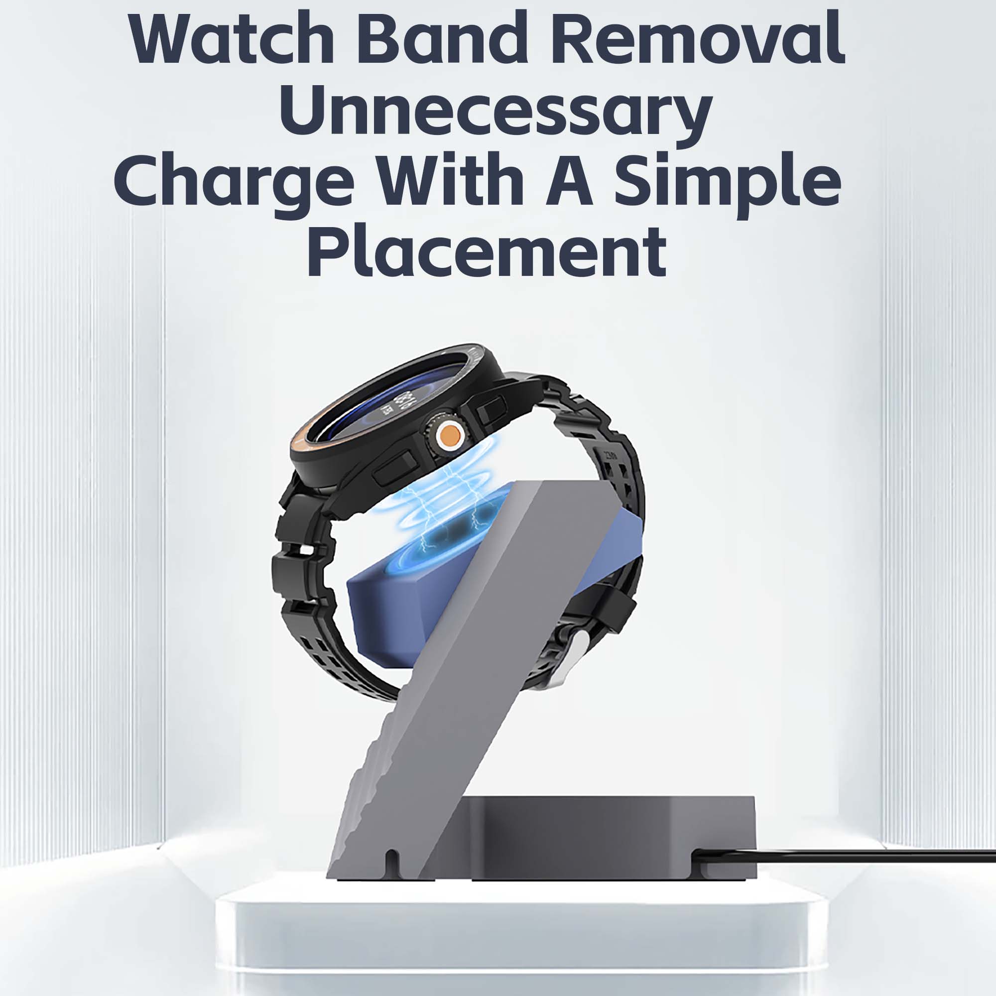 PC Geometric watch stand Dock  - Xiaomi Smartwatch S3 Accessories recensione e prezzo
