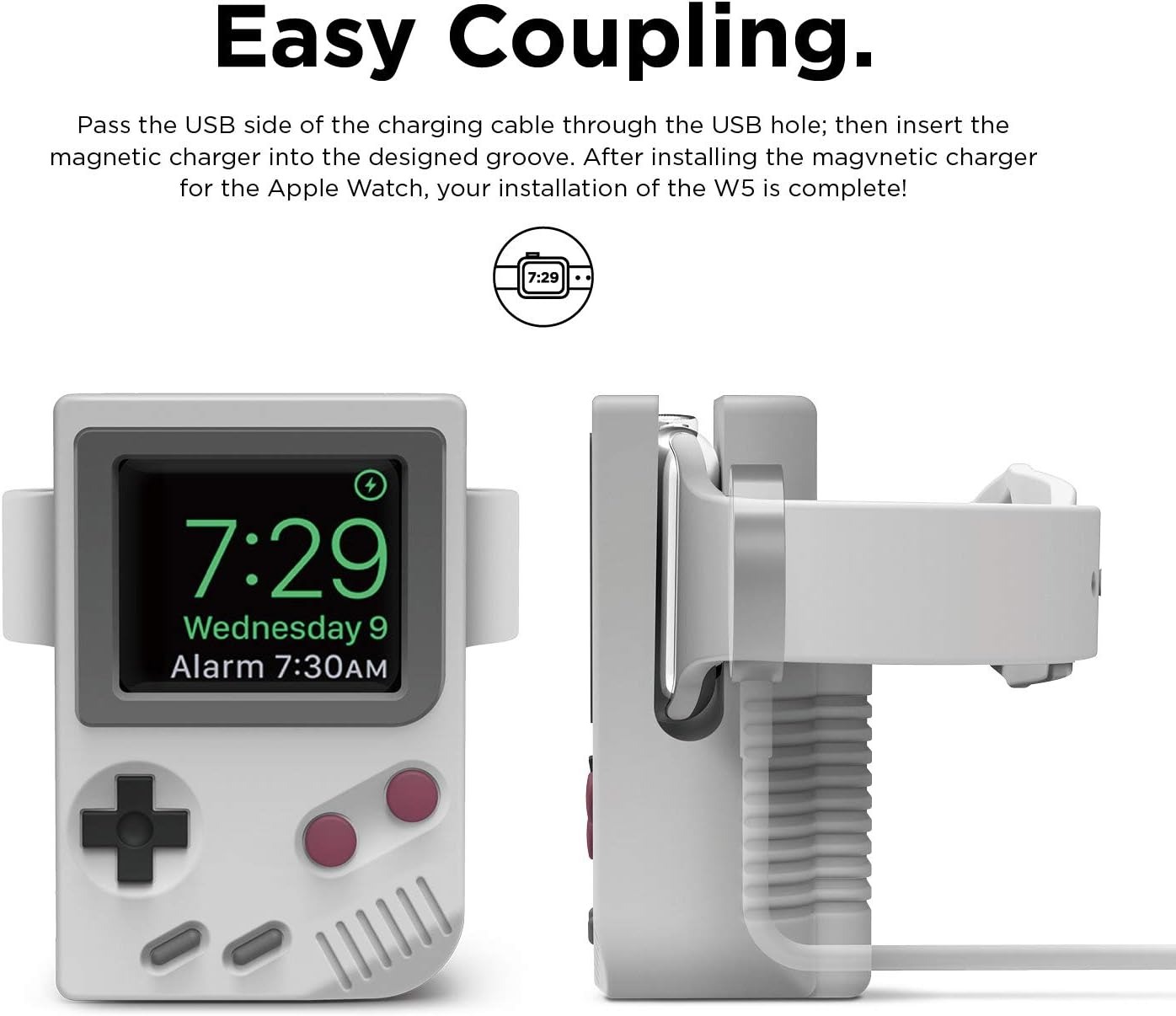 Silicone Holder for IWatch Cha - Watch Charging Dock recensione e prezzo