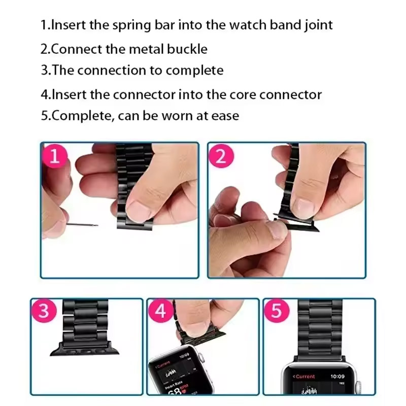 Watchband Connector for Apple  - Watch Band Connector recensione e prezzo