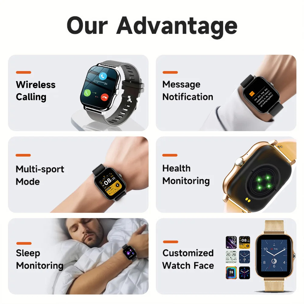 Smart Watch For Android IOS Wa - Smartwatch Id recensione e prezzo