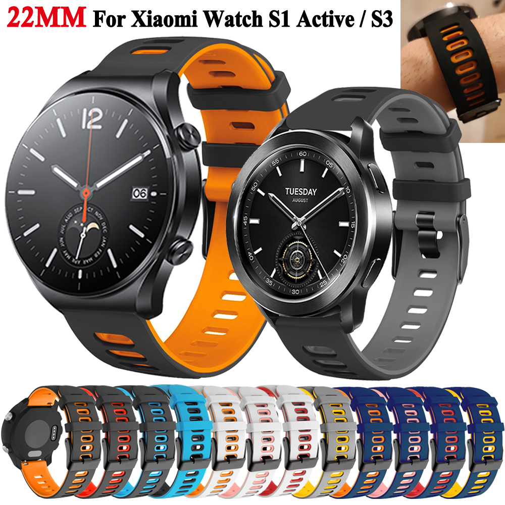 22mm Soft Silicone Watchband F - Xiaomi Smartwatch S3 Accessories recensione e prezzo